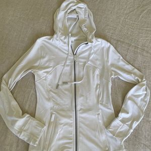 Lululemon Define Jacket Nulu in WHITE